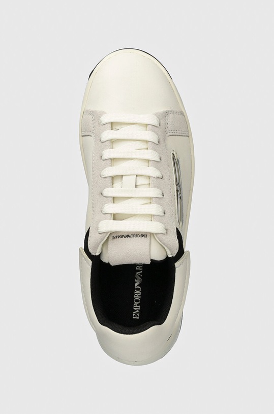 Kožené tenisky Emporio Armani béžová X3X024.XR222.C679