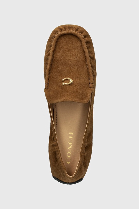 Coach mokasyny zamszowe Ronnie brązowy CS008.CG0
