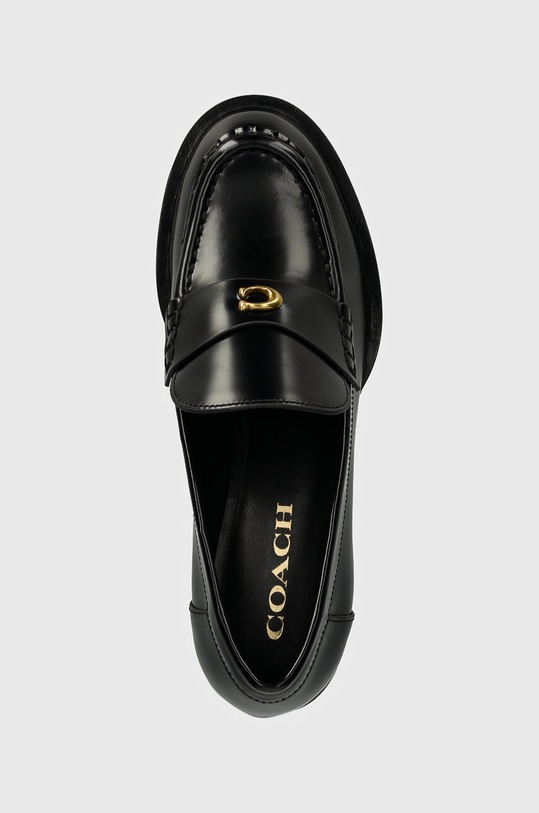 Δερμάτινες γόβες Coach Natalie μαύρο CU228.BLK