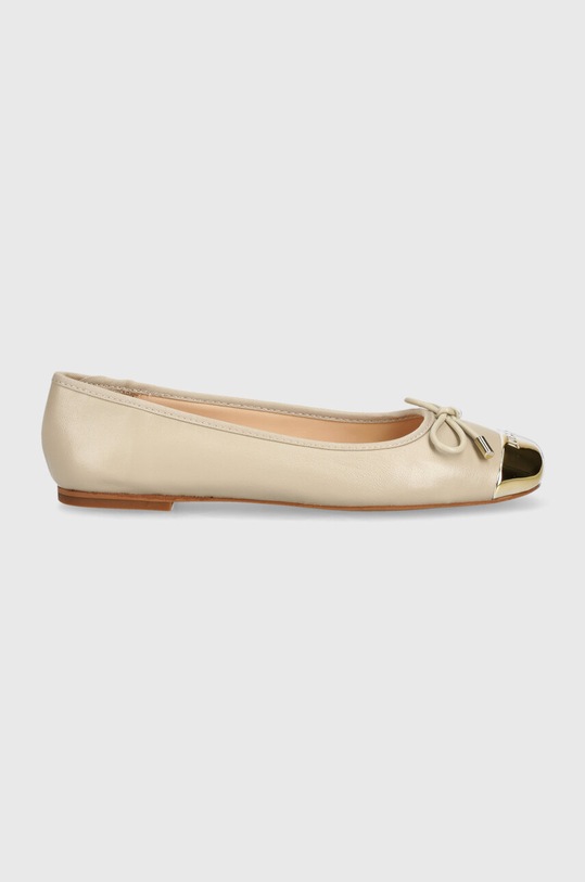 Liu Jo bőr balerina cipő DAFNE 01 SF4089PX460S3191 bézs AW24
