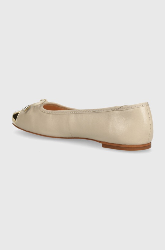Cipők Liu Jo bőr balerina cipő DAFNE 01 SF4089PX460S3191 bézs