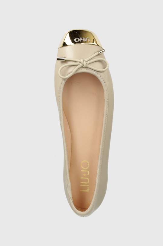 Δερμάτινες μπαλαρίνες Liu Jo DAFNE 01 μπεζ SF4089PX460S3191