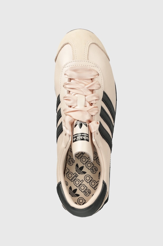 Kožené tenisky adidas Originals Country OG ružová ID1416