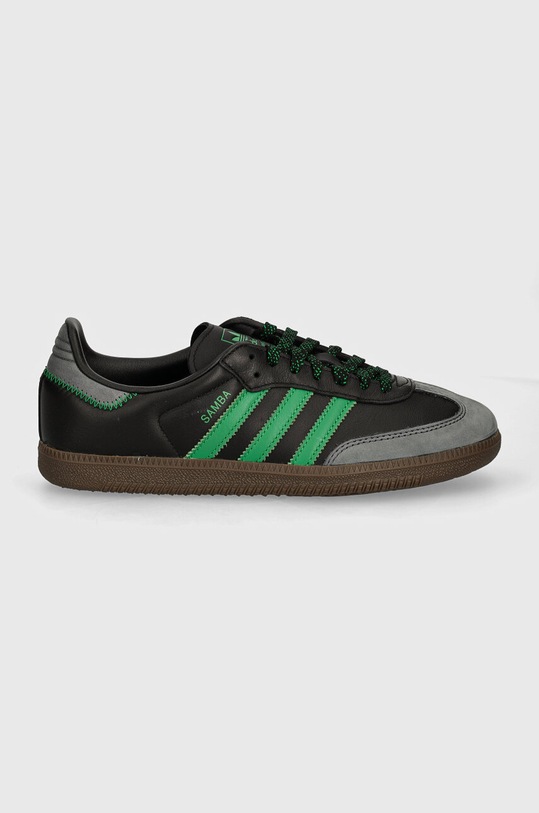 adidas Originals leather sneakers Samba OG IE6520 black AW24