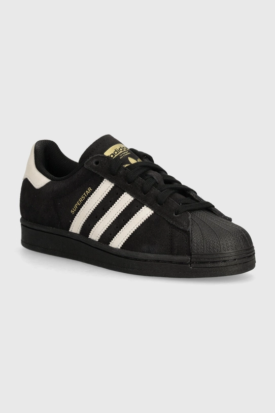 adidas Originals sneakers in camoscio Superstar pelle scamosciata nero IE6525