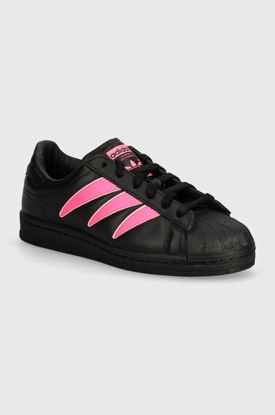 Tenisice adidas Originals Superstar 82 zrnata koža crna IG4227