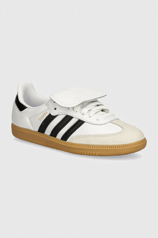 Δερμάτινα αθλητικά παπούτσια adidas Originals Samba LT φλατ λευκό IG4279