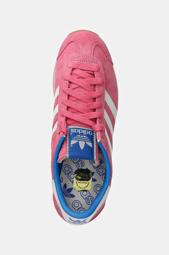 Kožne tenisice adidas Originals Country Japan roza IG4521