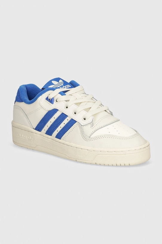 adidas Originals sneakers Rivalry Low pelle fiore bianco JH6724