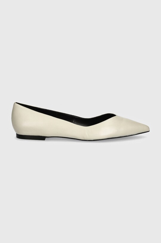 HUGO balerini de piele Maridia 50523194.102 bej AW24