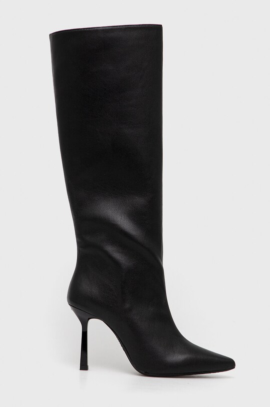 Чоботи HUGO Katniss 50523203.001 чорний AW24