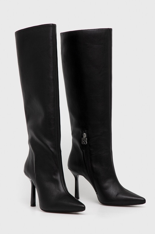 Încălțăminte HUGO cizme Katniss 50523203.001 negru