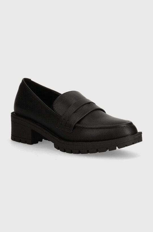 Bianco mocasini BIAPEARL imitatie de piele negru 11250306