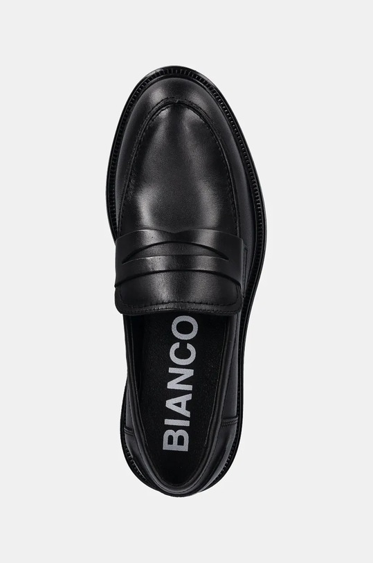 Bianco mokasyny skórzane BIAADDA 11251291 czarny