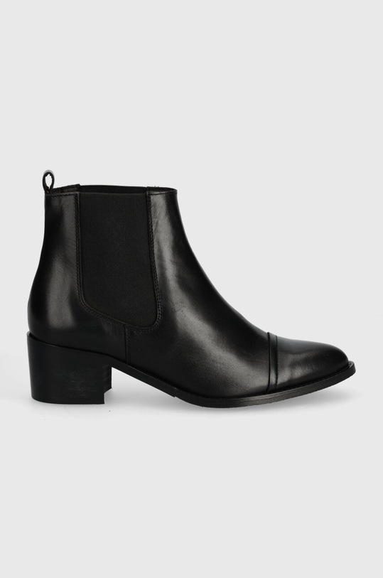 Шкіряні черевики Bianco BIACAROL 26.50096 чорний AW24
