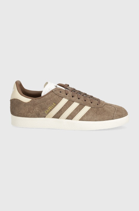 adidas Originals sneakers din piele Gazelle IG4392 maro AW24