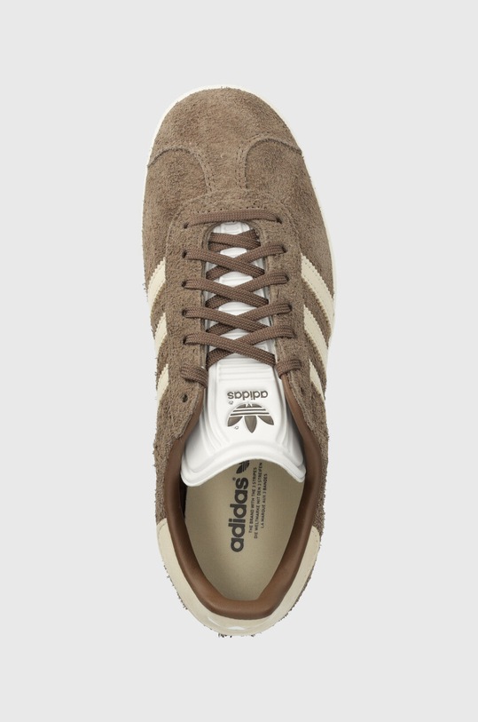 adidas Originals sneakers din piele Gazelle maro IG4392