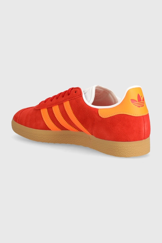 Obuwie adidas Originals sneakersy zamszowe Gazelle JI1374 czerwony