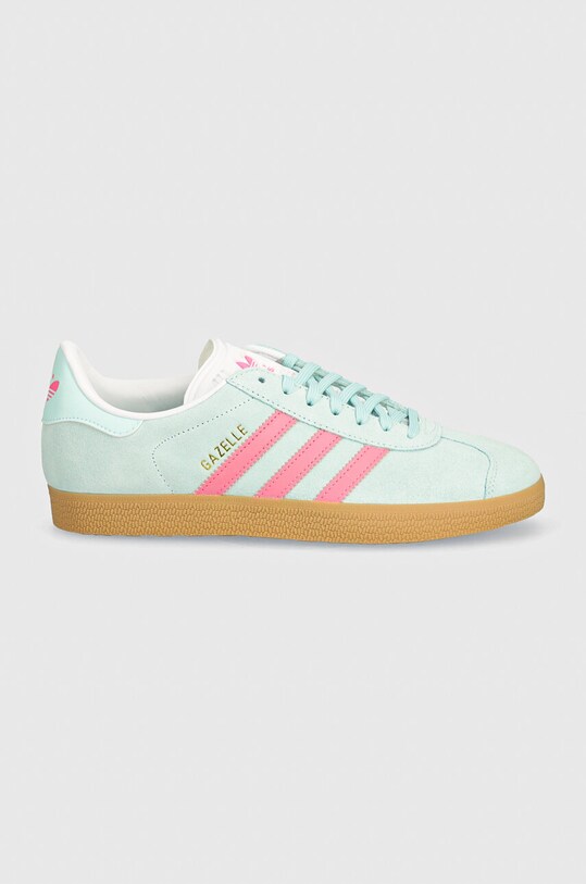 adidas Originals sneakersy zamszowe Gazelle JI1375 turkusowy AW24