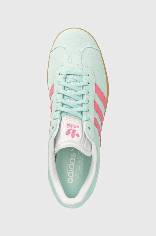 adidas Originals sneakersy zamszowe Gazelle turkusowy JI1375