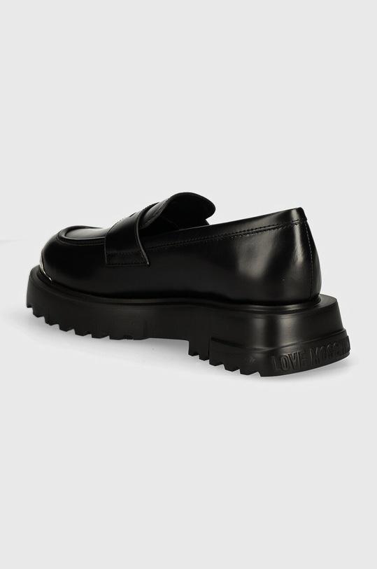 Încălțăminte Love Moschino mocasini de piele JA10224G1LIA0000 negru