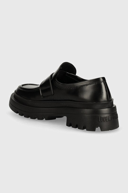 Încălțăminte Love Moschino mocasini de piele JA10275G1LIA0000 negru