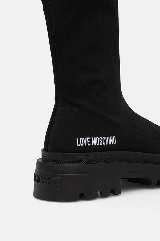 Love Moschino kozaki czarny JA26025G1LIMZ000