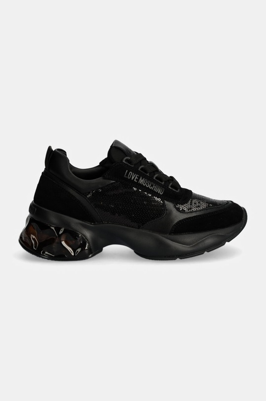 Love Moschino sneakers JA15256G1LJK600A negru AW24