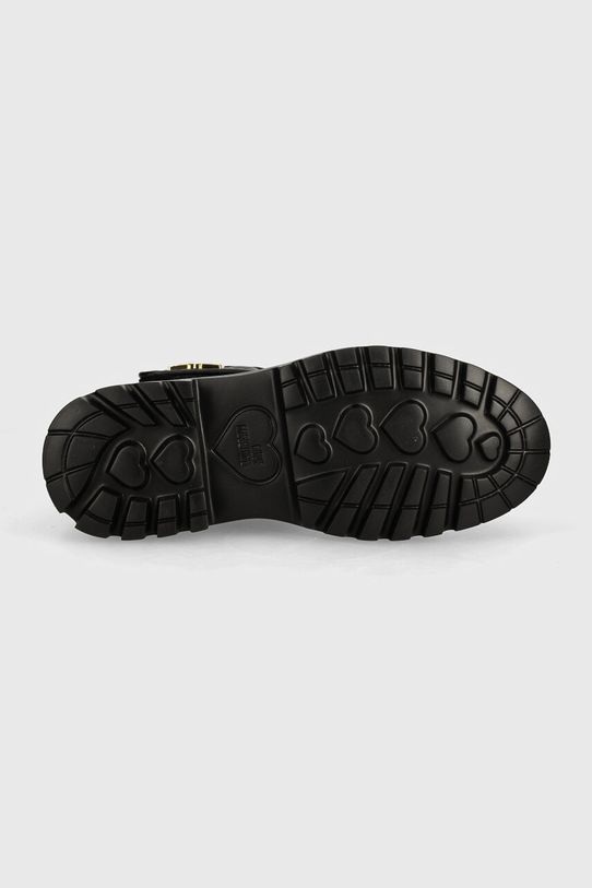 Kožené workery Love Moschino JA24175G1LIA0000 čierna