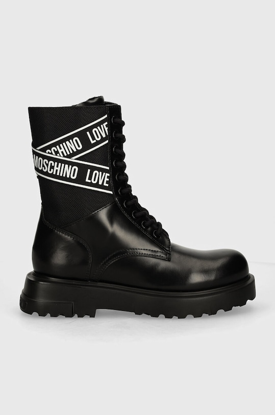 Μποτάκια εργασίας Love Moschino JA24094G1LIA700A μαύρο AW24