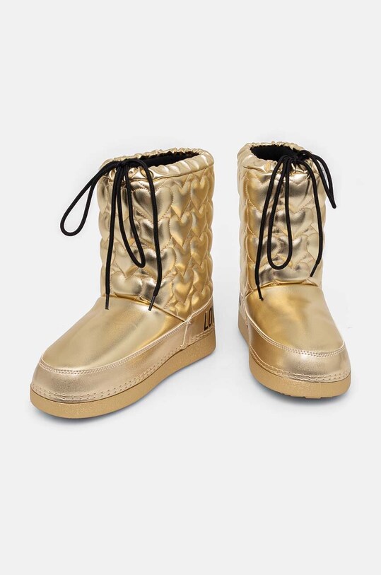 Μπότες χιονιού Love Moschino JA24082G1LISF900 χρυσαφί