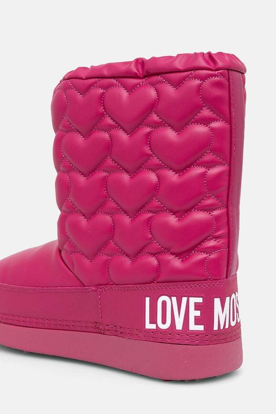 Obuwie Love Moschino śniegowce JA24082G1LISE626 różowy