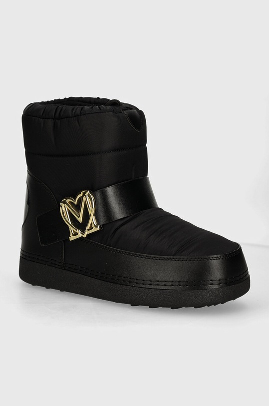 Love Moschino śniegowce syntetyczny czarny JA24062G1LISB00A