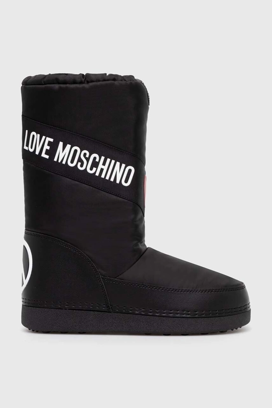 Love Moschino śniegowce JA24032G1LISA000 czarny AW24