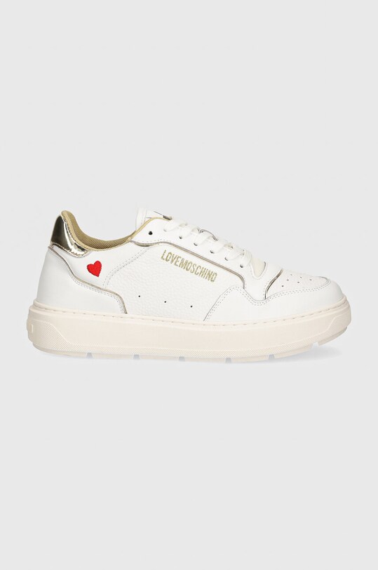 Love Moschino sneakers JA15144G1LJC210A alb AW24