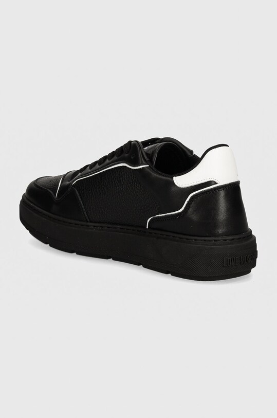 Încălțăminte Love Moschino sneakers din piele JA15144G1LJC100A negru