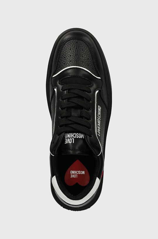 Love Moschino sneakers din piele negru JA15144G1LJC100A