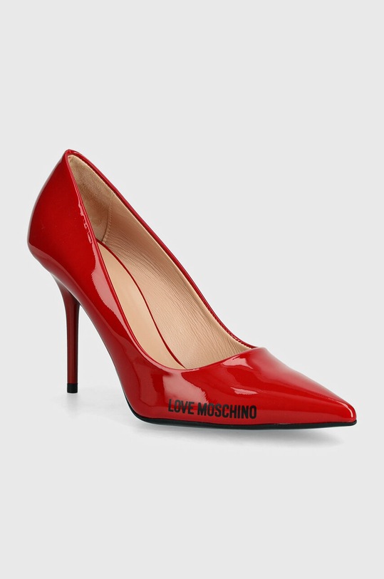 Štikle Love Moschino iznad 8 cm crvena JA10089G1LIH0504