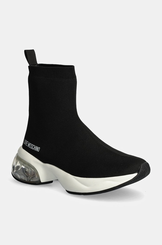 Love Moschino sneakers platformă negru JA15286G1LIYA000
