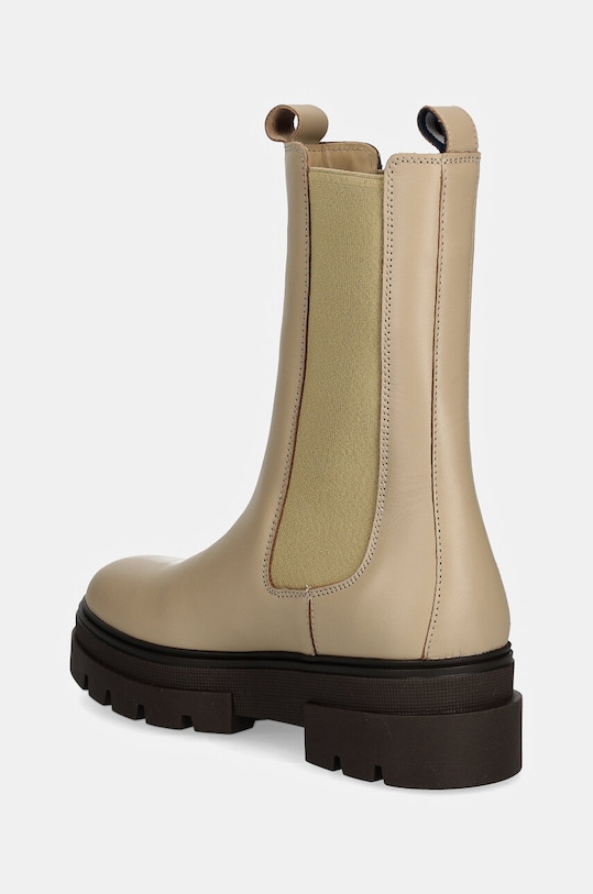 Взуття Шкіряні черевики Tommy Hilfiger MONOCHROMATIC CHELSEA BOOT FW0FW06730 бежевий