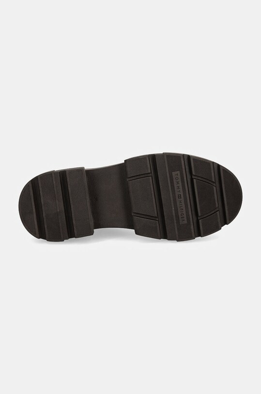 Topánky chelsea Tommy Hilfiger COMBAT LEATHER LOW CHELSEA FW0FW08089 béžová