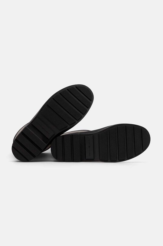 Гумові чоботи Tommy Hilfiger RUBBER LONG BOOT MONOGRAM FW0FW08161 чорний