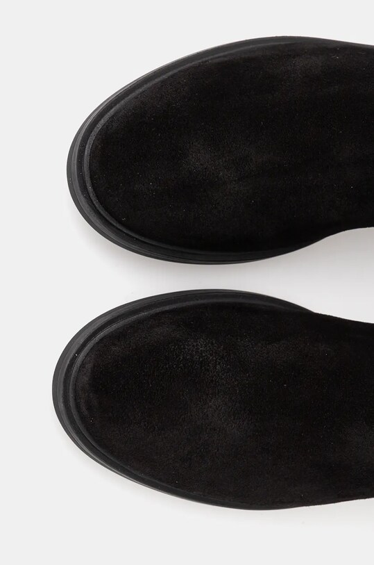 Замшеві чоботи Tommy Hilfiger FLAG SUEDE LONG BOOT ZIP FW0FW08178