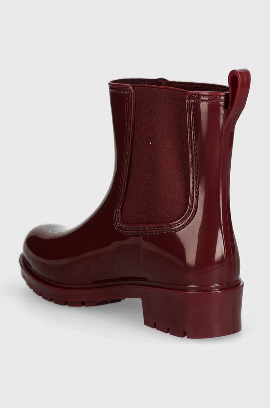 Obuwie Tommy Hilfiger kalosze FLAG RAINBOOT FW0FW08213 bordowy
