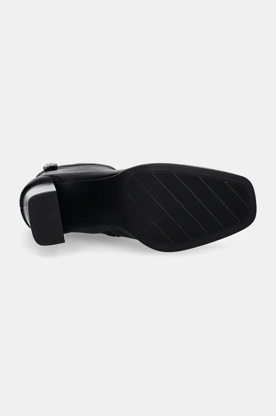Черевики Tommy Hilfiger PARTY LEATHER SOCK HEEL BOOTIE FW0FW08250 чорний
