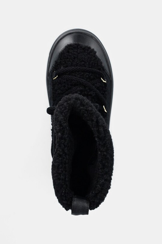 Зимові чоботи Tommy Hilfiger LACE-UP FAUX SHEARLING SNOWBOOT чорний FW0FW08252