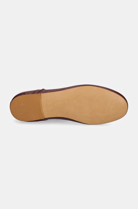 Кожаные балетки Tommy Hilfiger MARYJANE BALLERINA LEATHER FW0FW08294 бордо