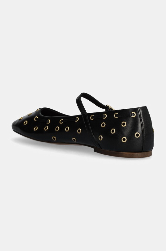 Обувь Кожаные балетки Tommy Hilfiger MARYJANE BALLERINA EYELETS FW0FW08311 чёрный
