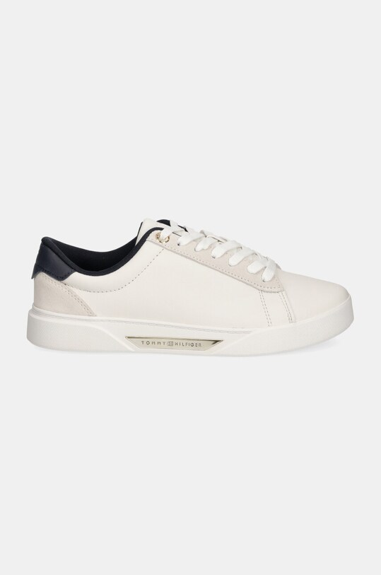 Кожаные кроссовки Tommy Hilfiger CHIC COURT SNEAKER FW0FW08123 белый AW24