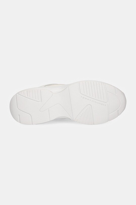 Шкіряні кросівки Tommy Hilfiger CHUNKY RUNNER FW0FW08130 бежевий